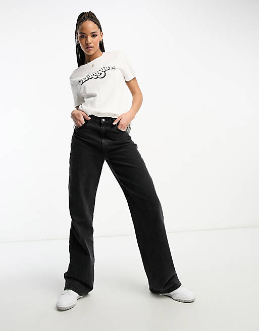 

Белая футболка с логотипом стандартного кроя Wrangler, Белый