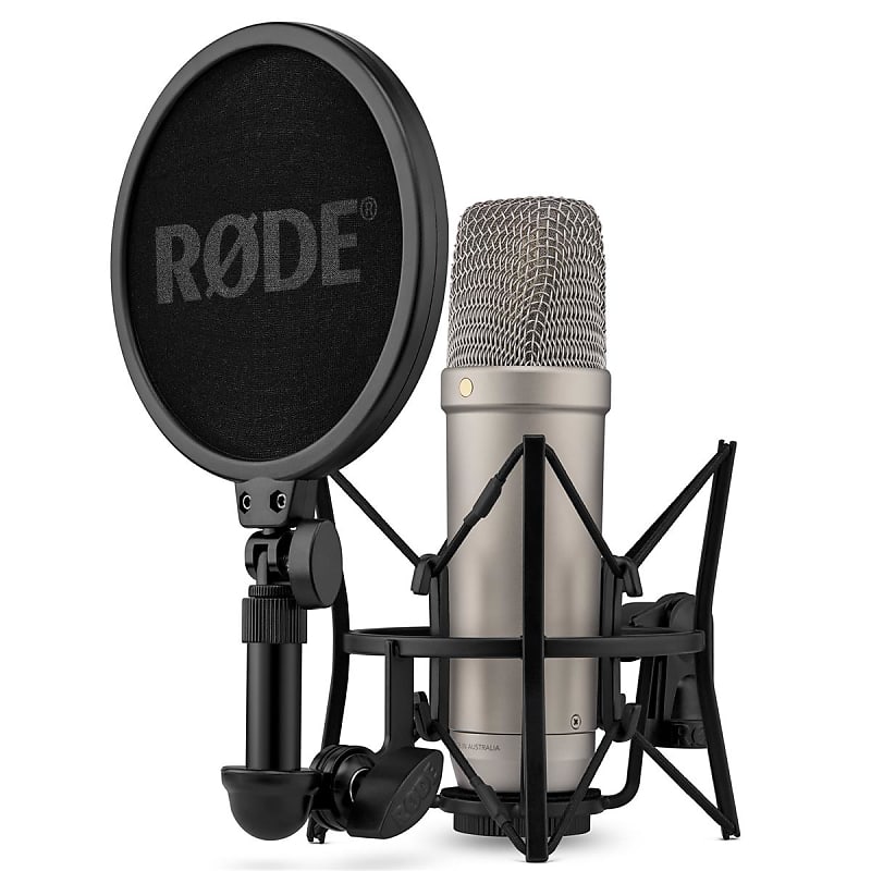 Студийный конденсаторный микрофон RODE NT1GEN5 rode nt1 kit студийный конденсаторный микрофон