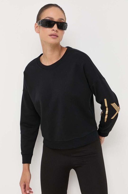 

Толстовка из хлопка Armani Exchange, черный