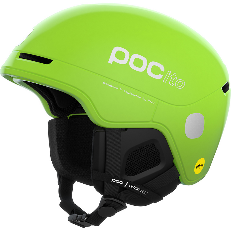 Детский лыжный шлем POCito Obex MIPS POC, желтый цена и фото
