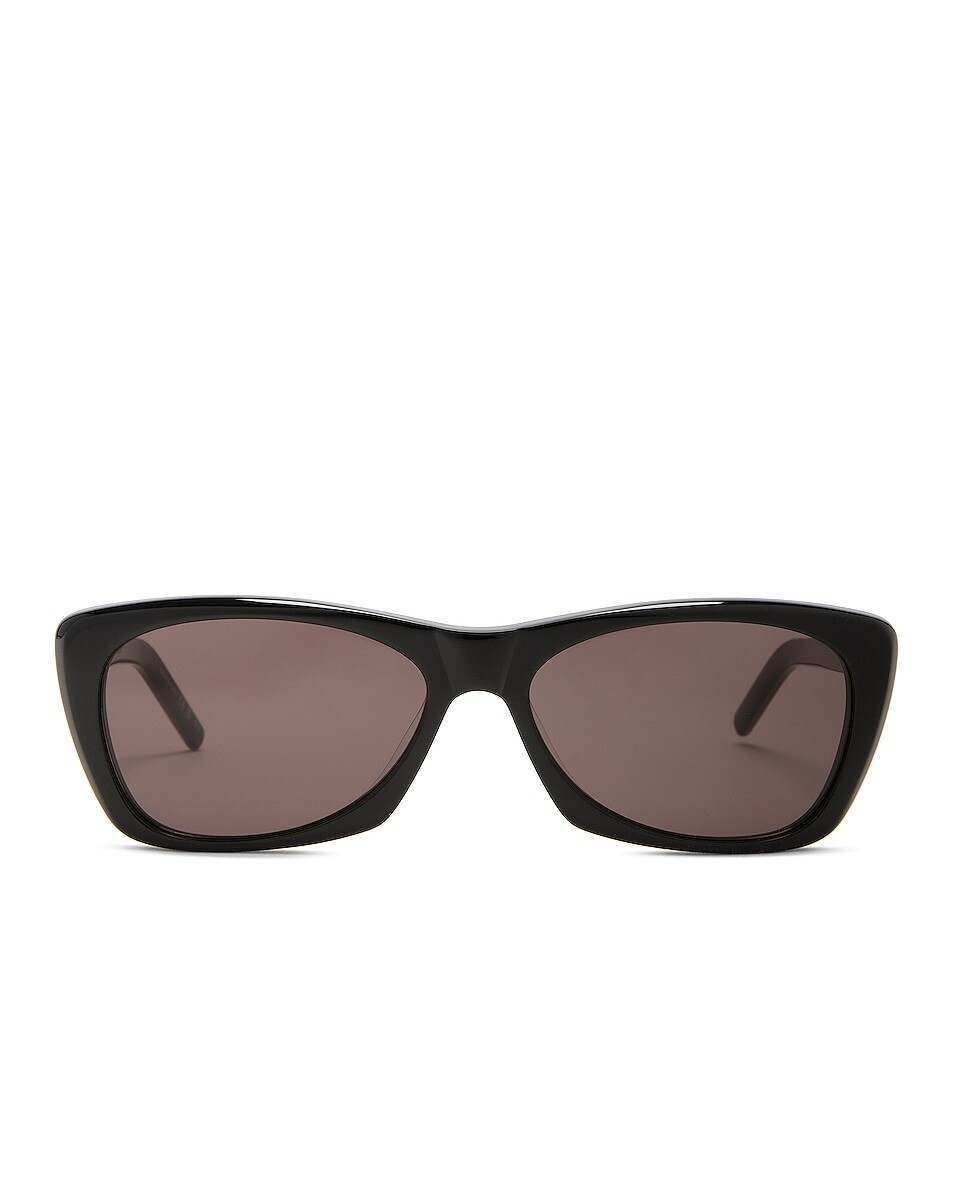 

Солнцезащитные очки Saint Laurent Cat Eye, черный