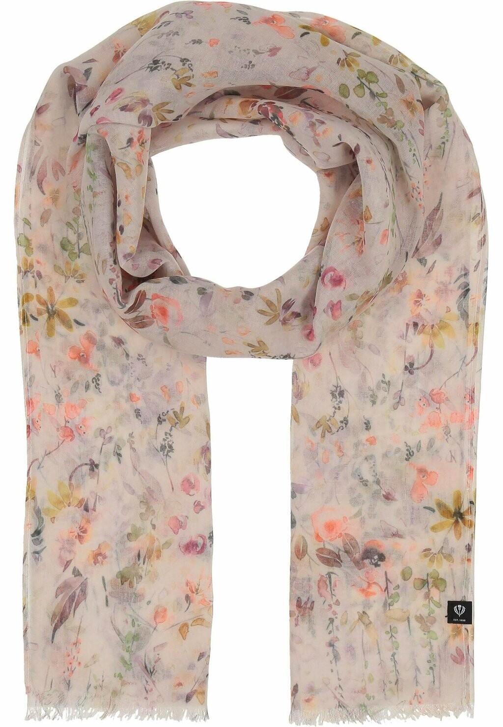 

Шарф FLORAL PRINT FRAAS, цвет pale peach