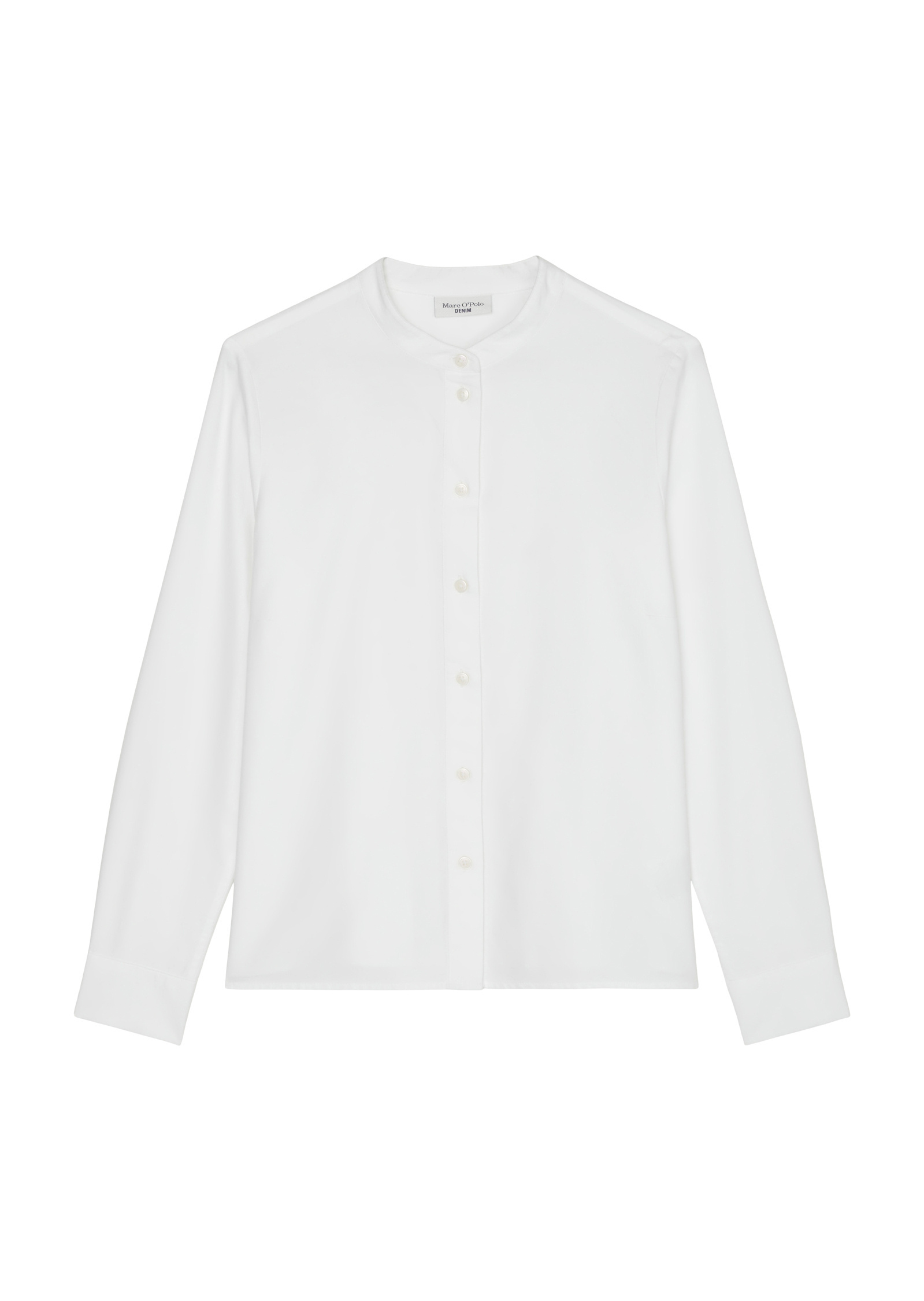 Блуза Marc O'Polo mit Falten Detail regular, цвет scandinavian white