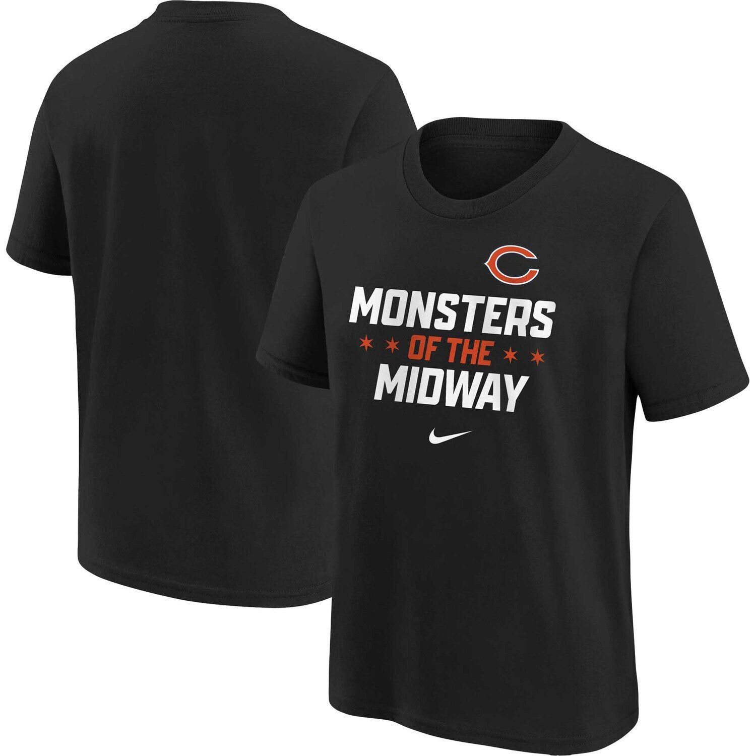 

Молодежная черная футболка Nike Chicago Bears Local Nike