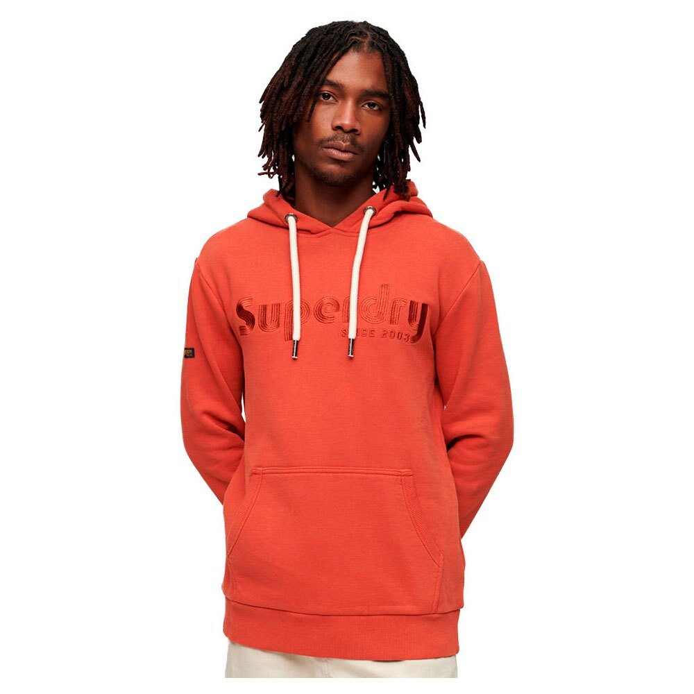 

Худи Superdry Vintage Terrain Overdyed, оранжевый