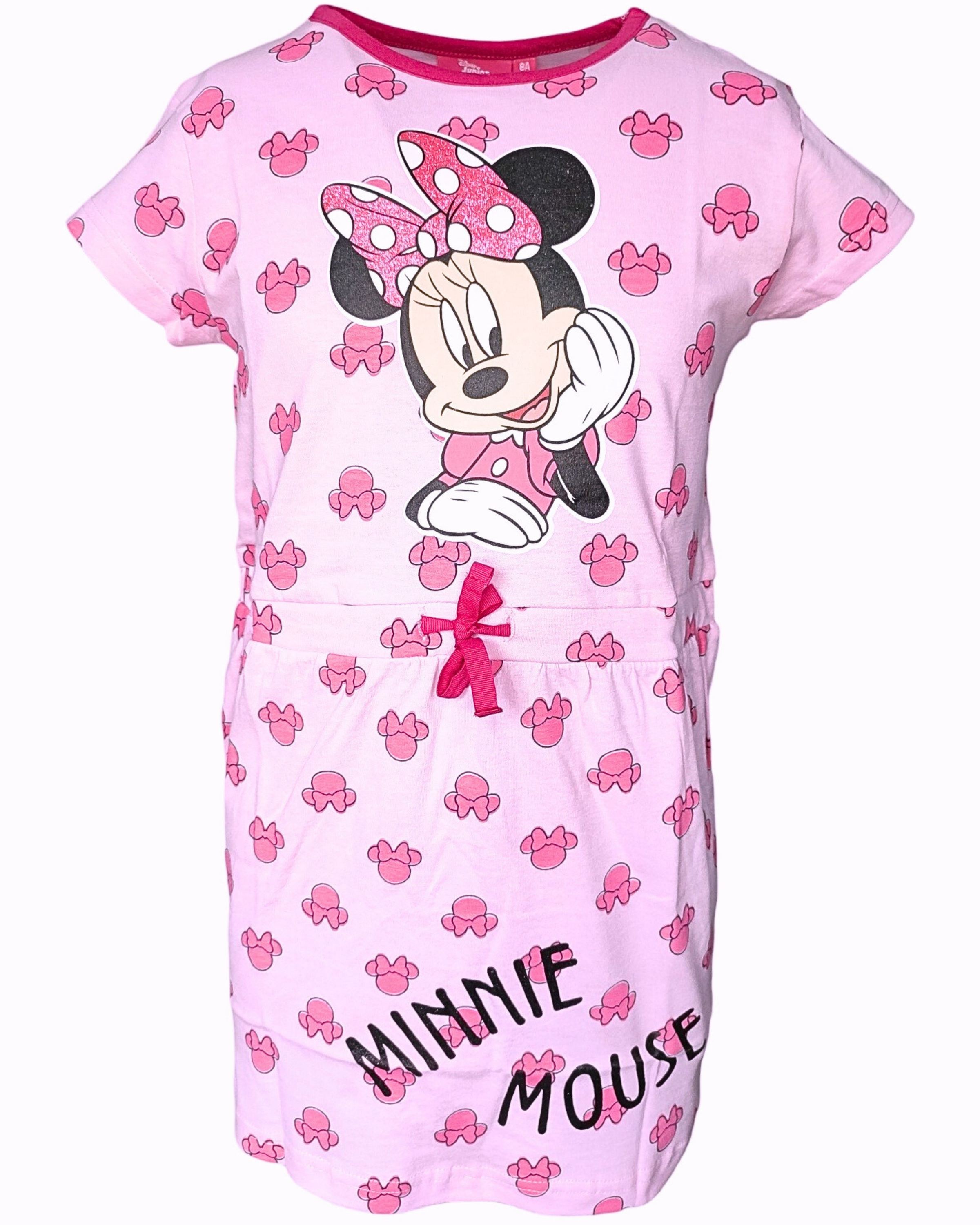 Платье Disney Minnie Mouse Sommer Disney Minnie Mouse mit Glitzer, розовый