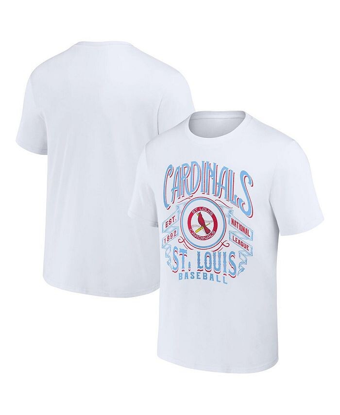 

Мужская футболка Darius Rucker Collection by White St. Louis Cardinals с эффектом потертости в стиле рок Fanatics, белый