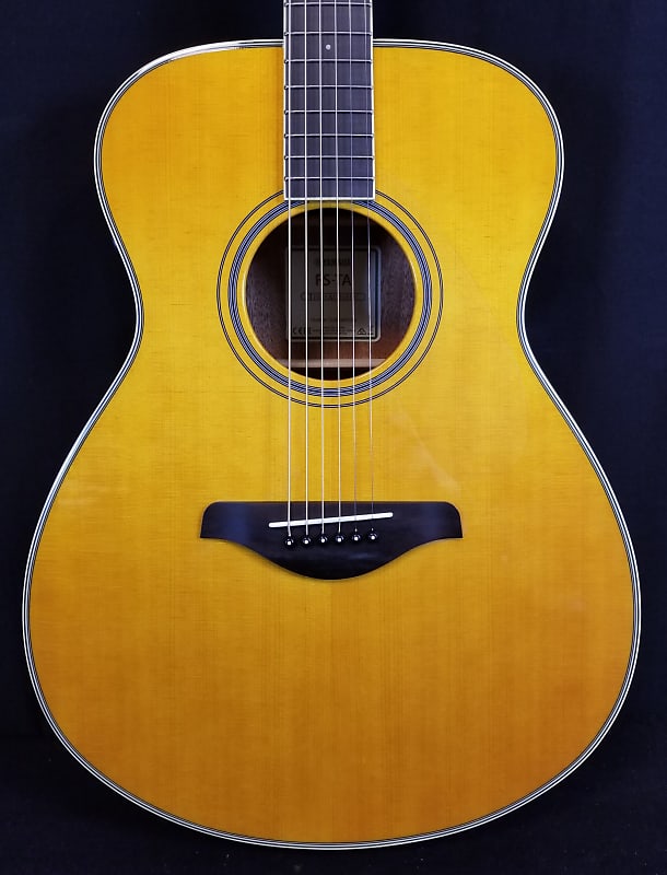 цена Акустическая гитара Yamaha FS-TA TransAcoustic Folk Size Concert Acoustic/Electric Guitar, Solid Spruce Top, Vintage Tint 2023