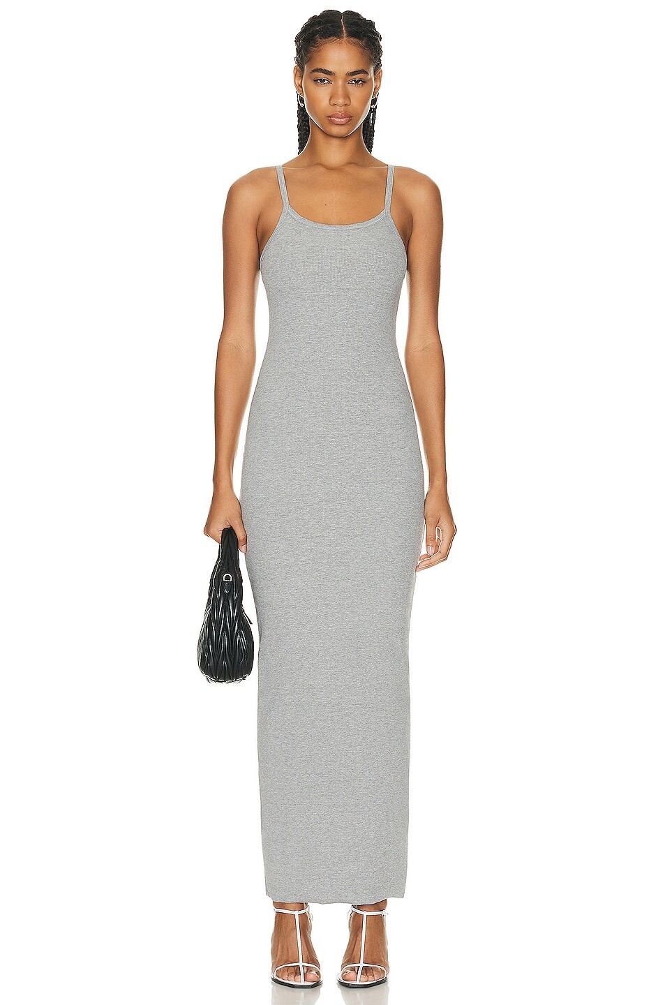 

Платье макси Eterne Tank, цвет Heather Grey