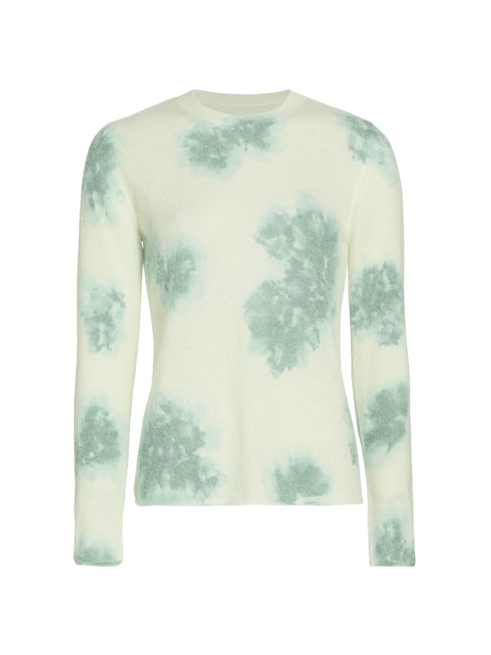 

COLLECTION Свитер из смесовой шерсти с цветочным принтом Saks Fifth Avenue, Серый