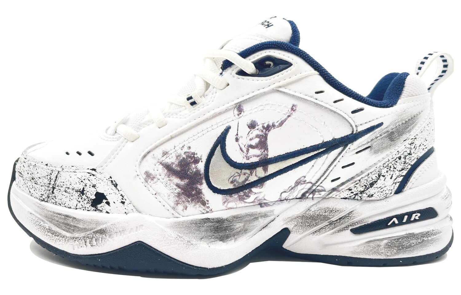 

Массивные кроссовки Nike Air Monarch 4 унисекс, White