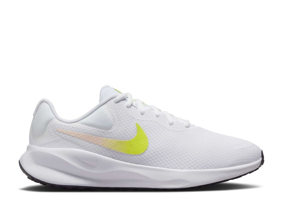 

Кроссовки Nike Wmns Revolution 7 Wide, цвет White Cyber Crimson Tint