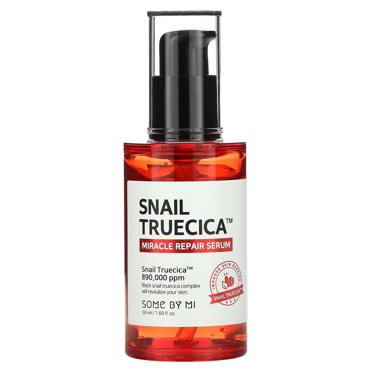 

Snail Truecica, восстанавливающая сыворотка, 50 мл (1,69 жидк. унции), SOME BY MI
