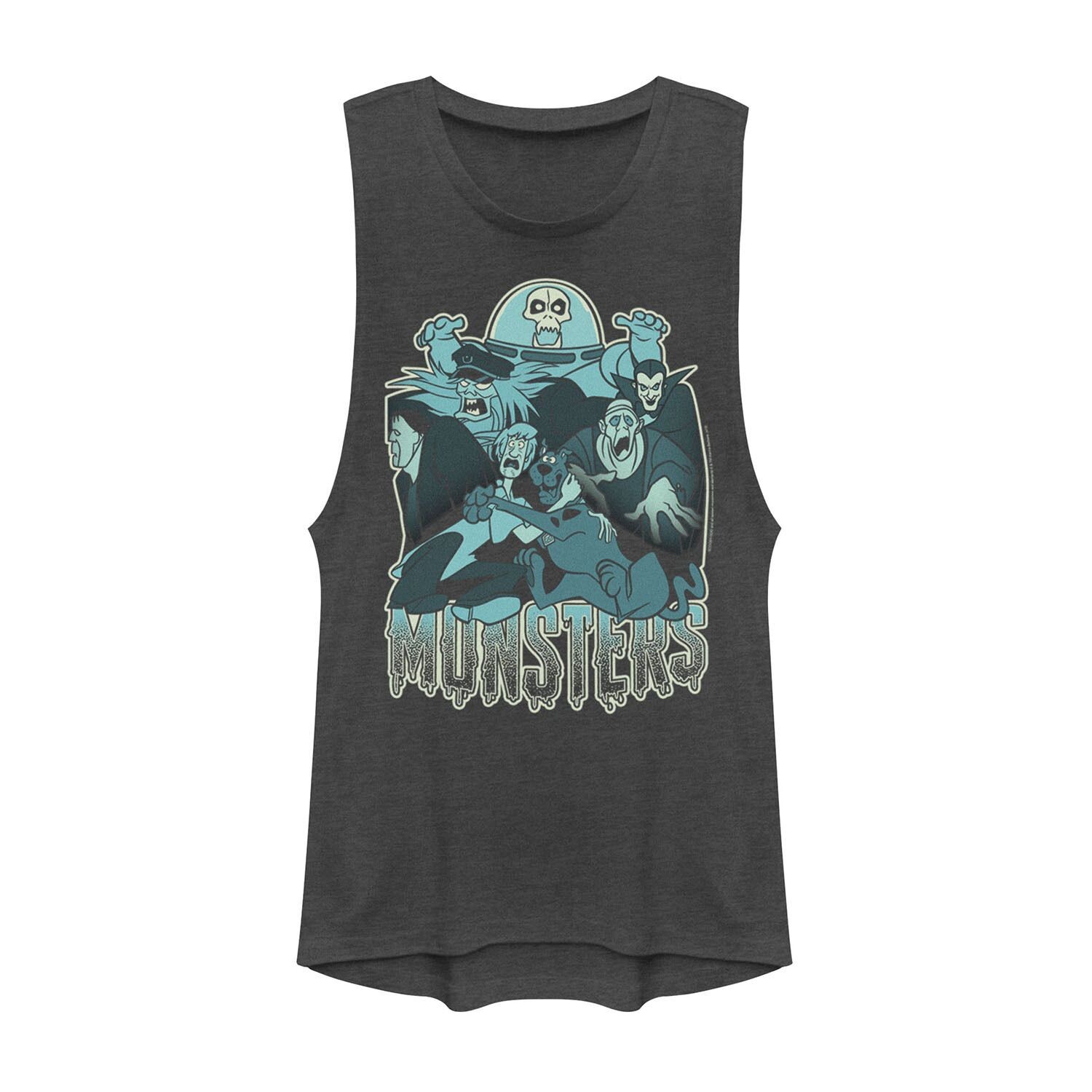

Детская футболка с рисунком Scooby-Doo Monsters Group Muscle Licensed Character
