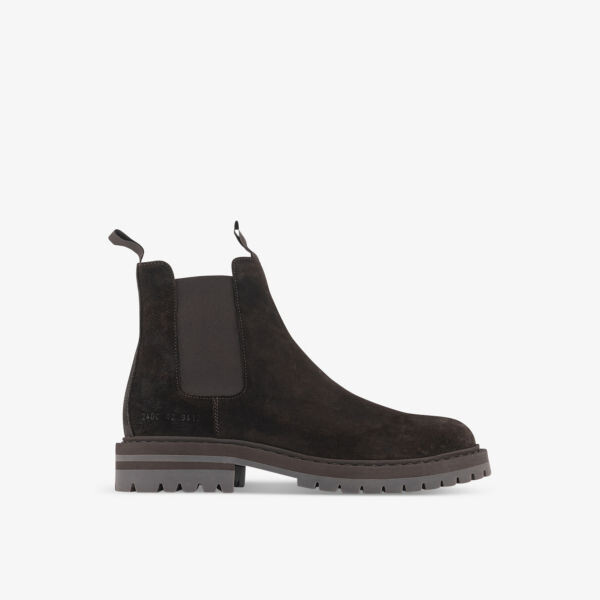 

Замшевые ботинки челси Common Projects, коричневый