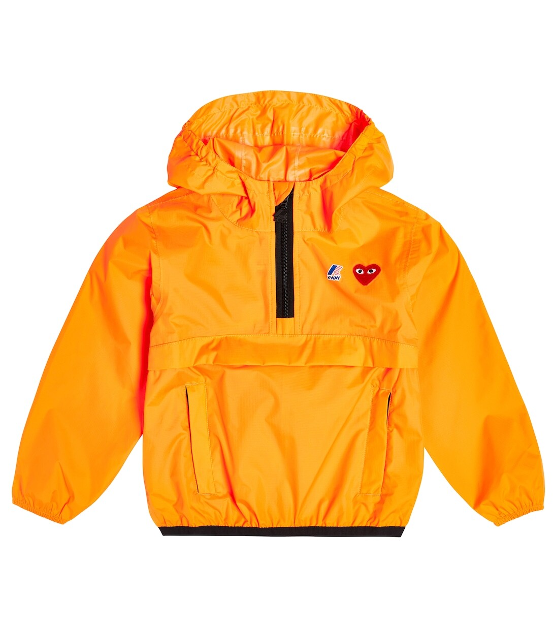 

Куртка с молнией до половины из коллаборации с K-Way Leon Comme des Garçons Play, оранжевый