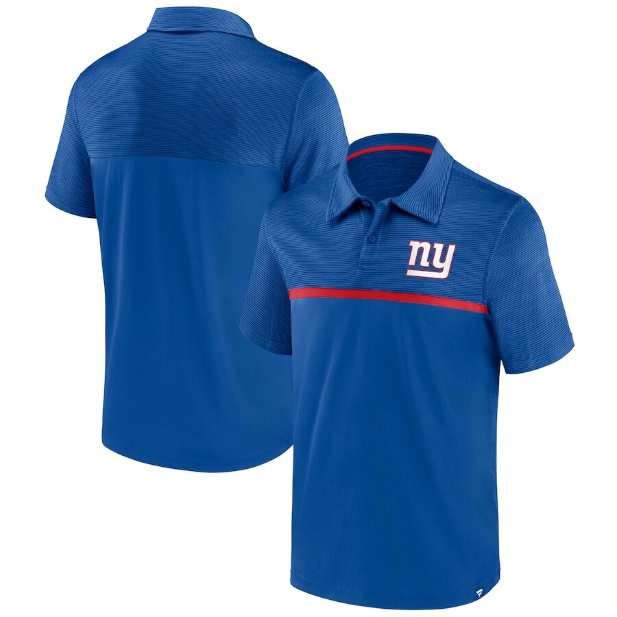 

Поло с коротким рукавом Fanatics Branded New York Giants, роял