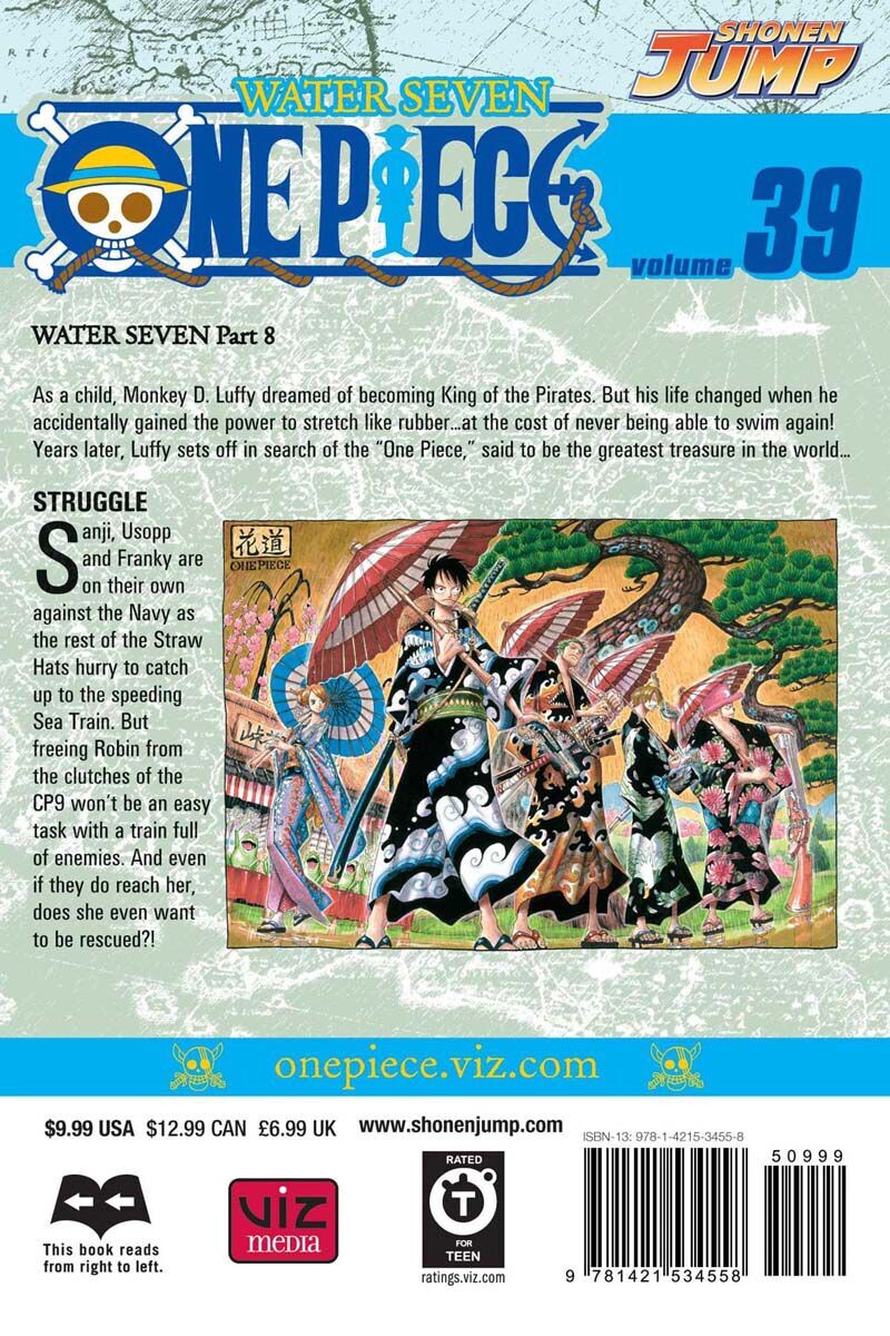 

Манга One Piece Manga Volume 39