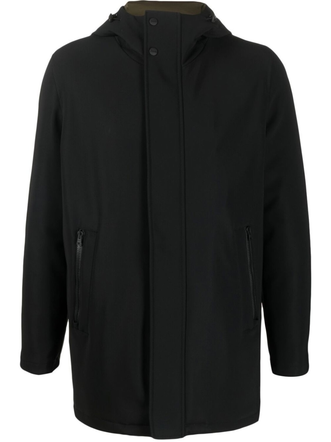 

Herno парка Metropolitan с капюшоном, черный
