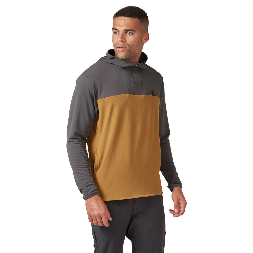 

Спортивный топ Rab Dihedral Hooded, желтый