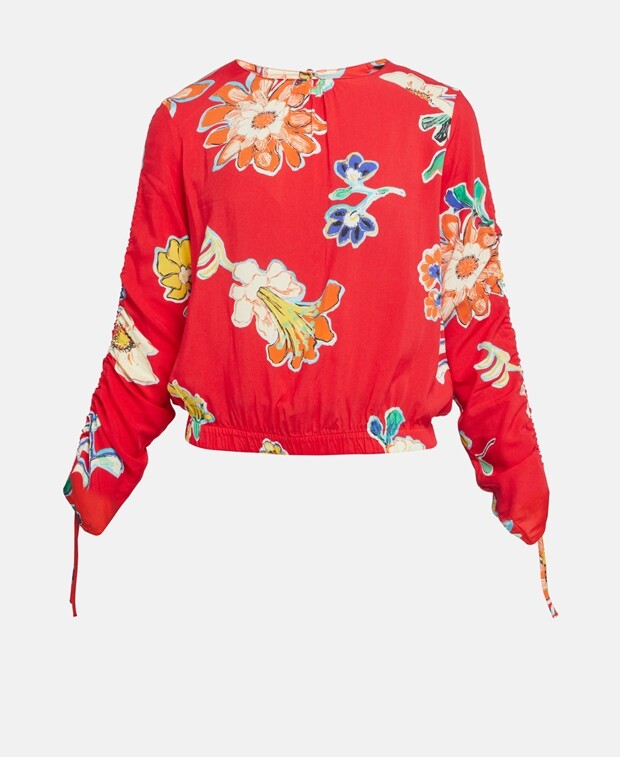 

Рубашка блузка Desigual, красный