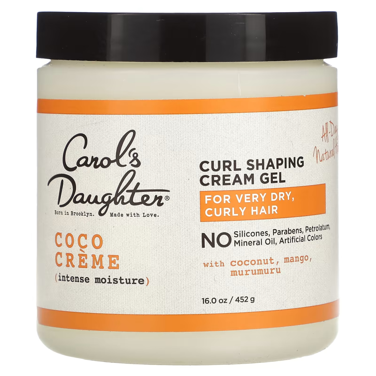 цена Carol's Daughter Coco Creme Intense Moisture Cream Gel для формирования локонов, 16 унций (452 г)