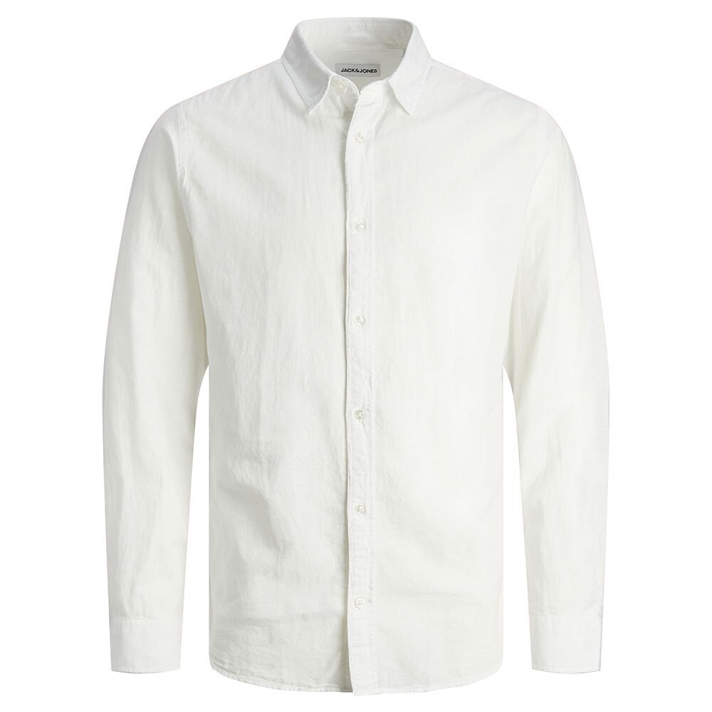 

Рубашка с длинным рукавом Jack & Jones Linen Plus, белый