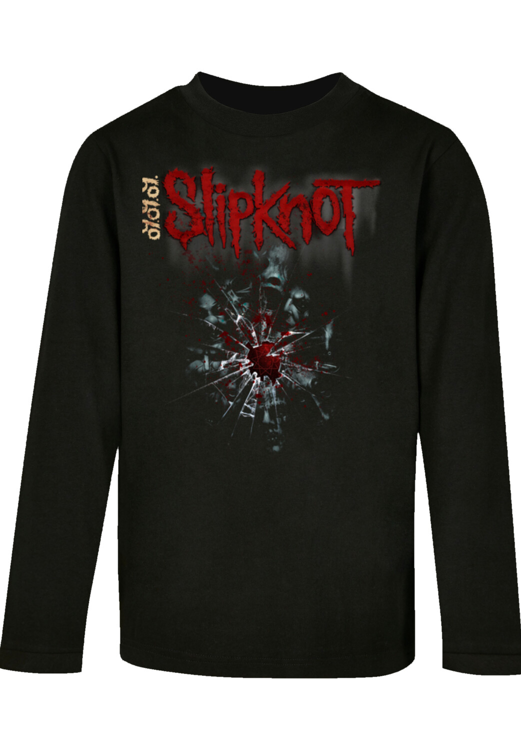 

Футболка F4NT4STIC Longsleeve Slipknot Glass, черный