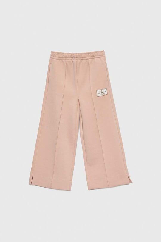 

Детские спортивные штаны Calvin Klein Jeans, розовый