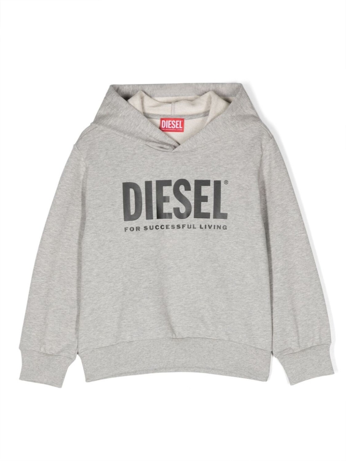 

Diesel худи с логотипом, серый