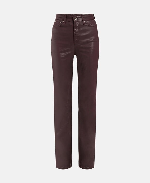 

Джинсы с вырезом Rag & Bone, цвет Russet