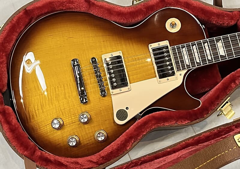 

Электрогитара Gibson Les Paul Standard '60s Iced Tea New Unplayed w/case Auth Dealer Fac Warr 9lbs 8oz #0271