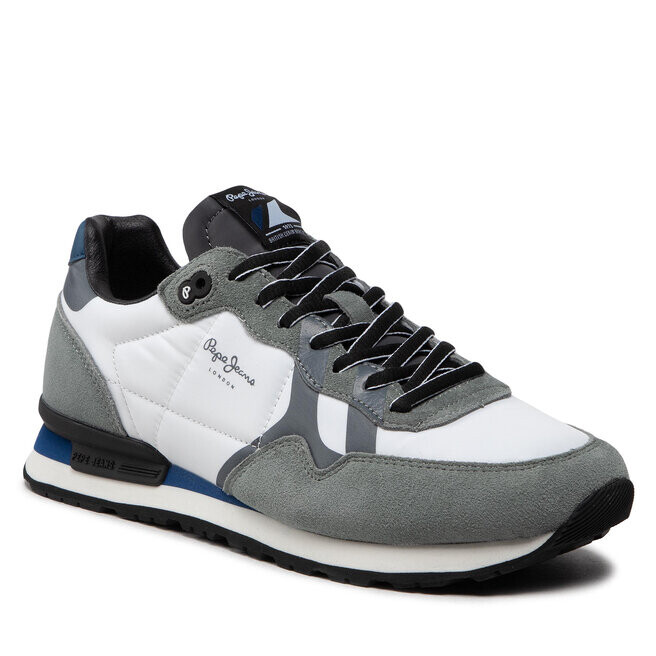 

Кроссовки Pepe Jeans BrittMan Print, белый серый