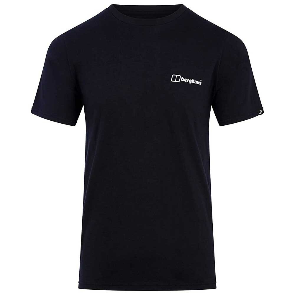 

Футболка с коротким рукавом Berghaus Snowdon Colour Logo, черный