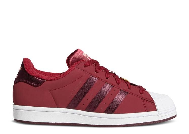 

Кроссовки Adidas WMNS SUPERSTAR 'SERRATED 3 STRIPES', бордовый