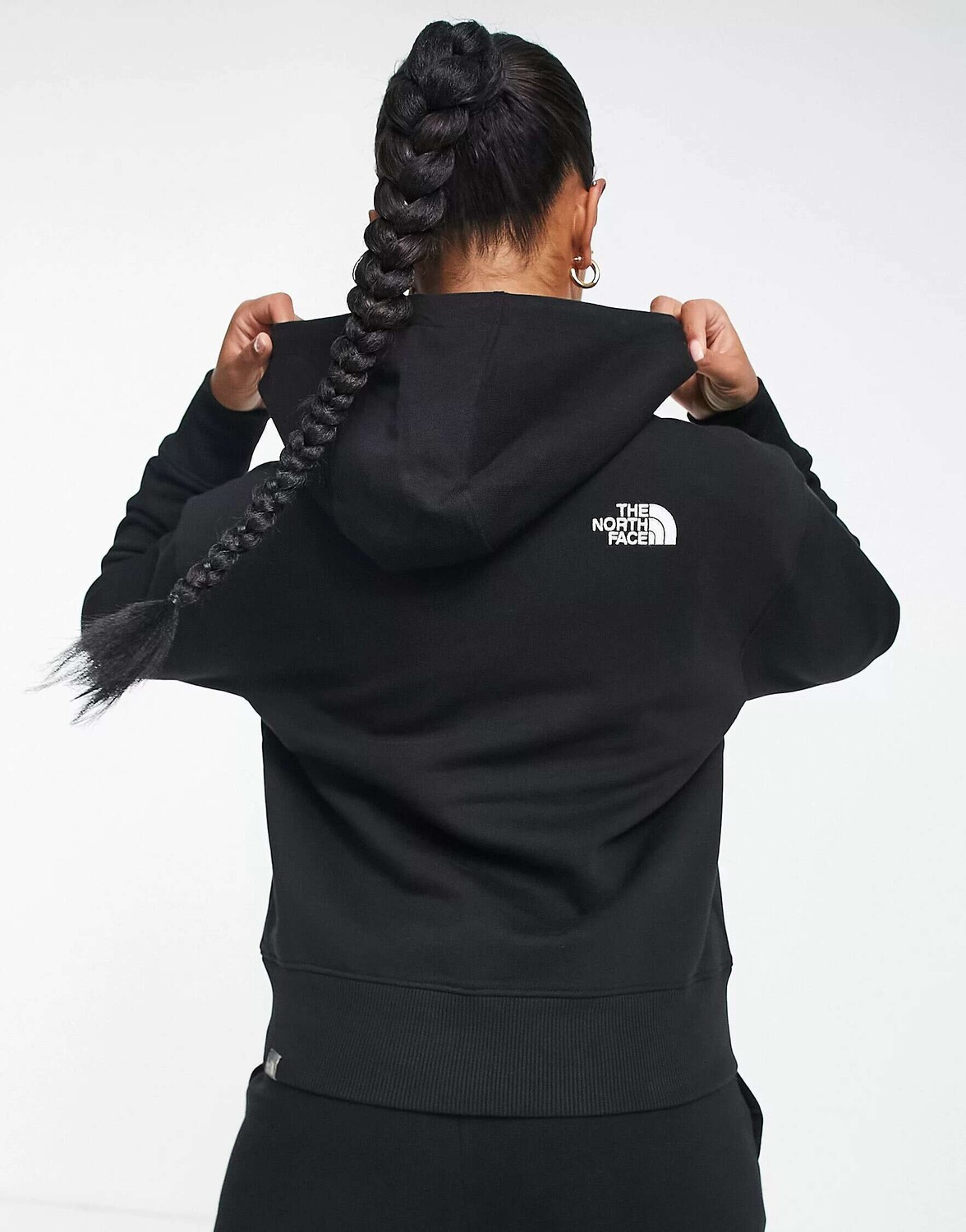 

Черное оверсайз-худи The North Face Essential, Черный