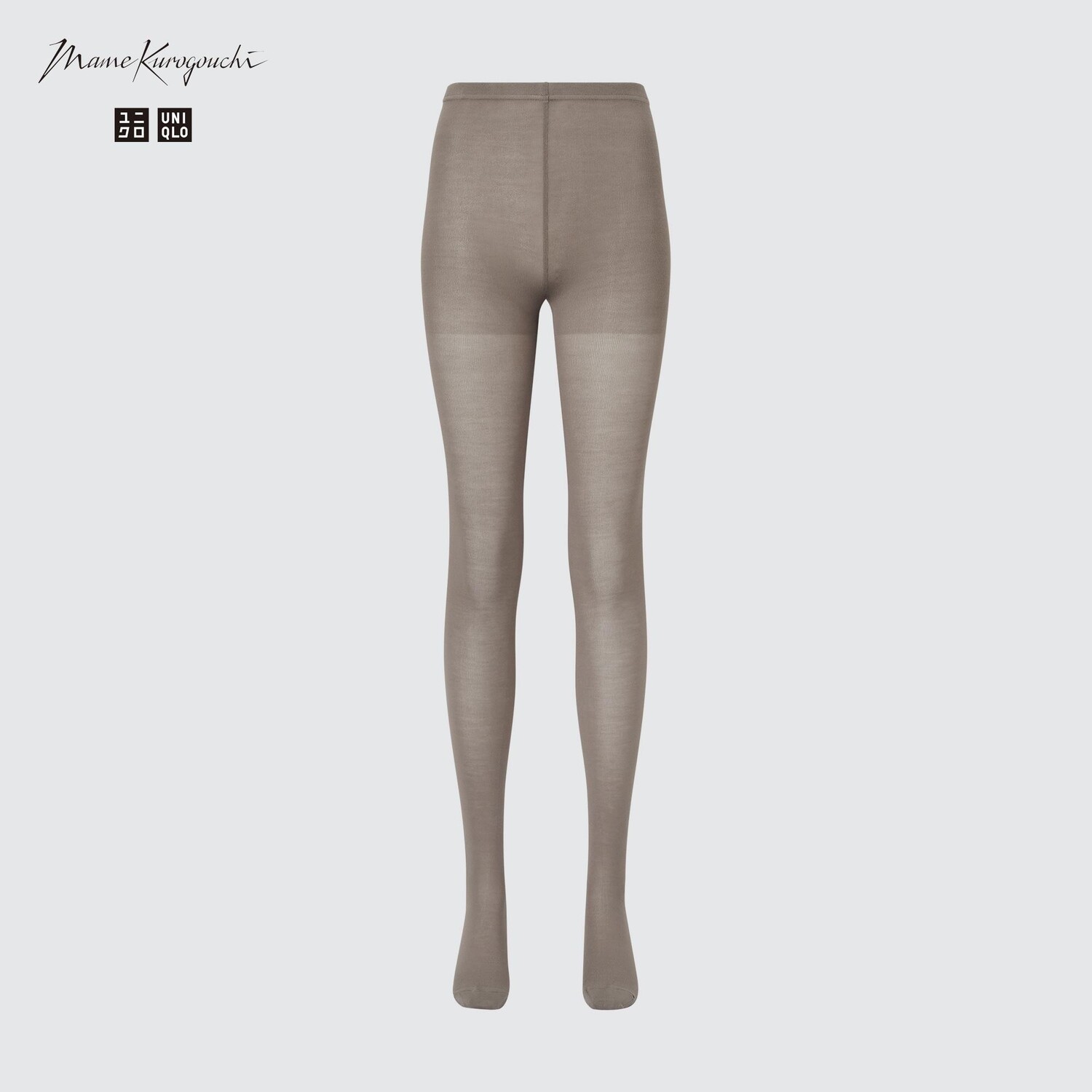 

Прозрачные колготки HEATTECH Uniqlo, серый