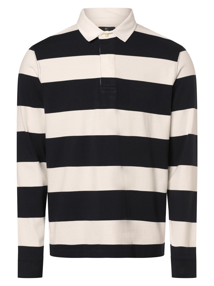 

Поло Nils Sundström Langarmshirt, цвет marine weiß
