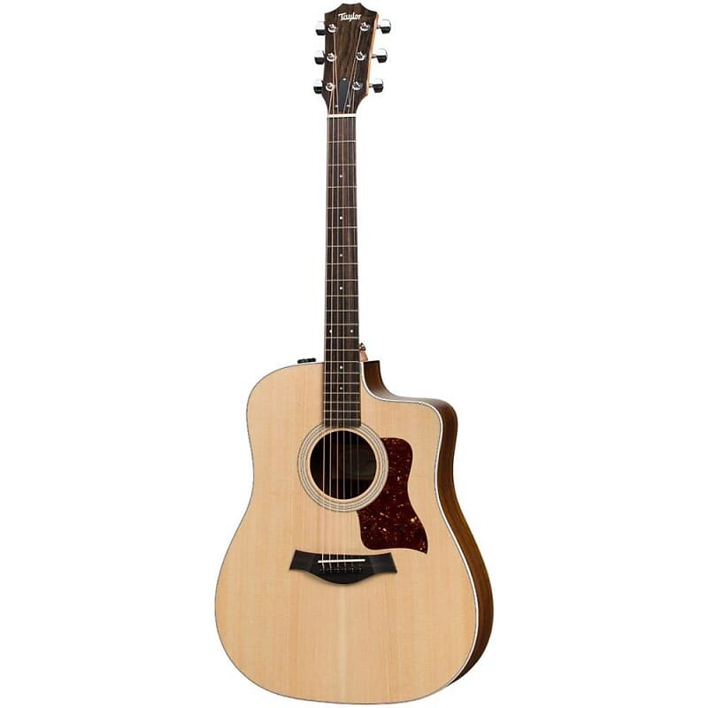 

Акустическая гитара Taylor 210ce Dreadnought Cutaway Acoustic Electric Guitar, Indian Rosewood