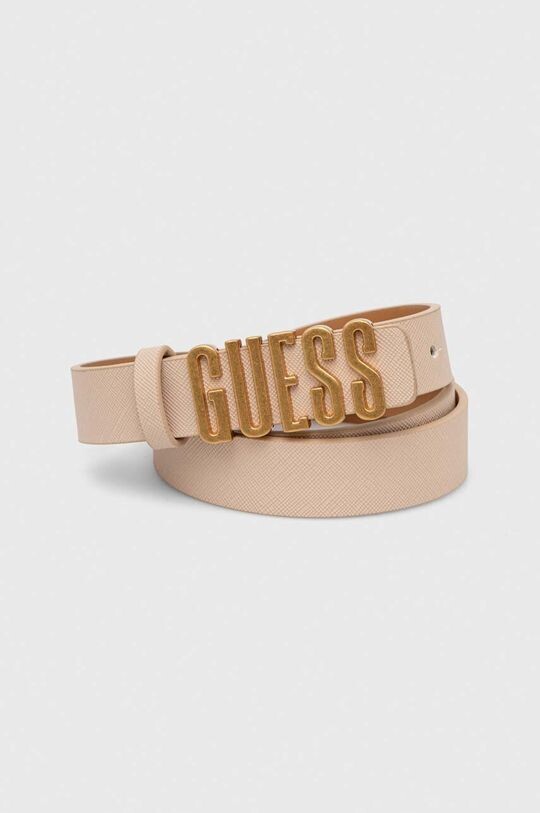 

Угадай ремень Guess, бежевый
