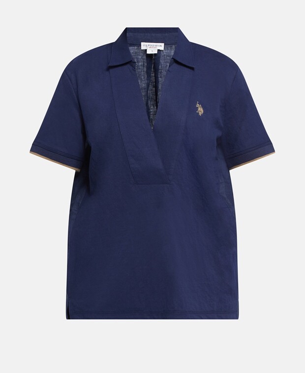 

Рубашка поло U.S. Polo Assn., темно-синий