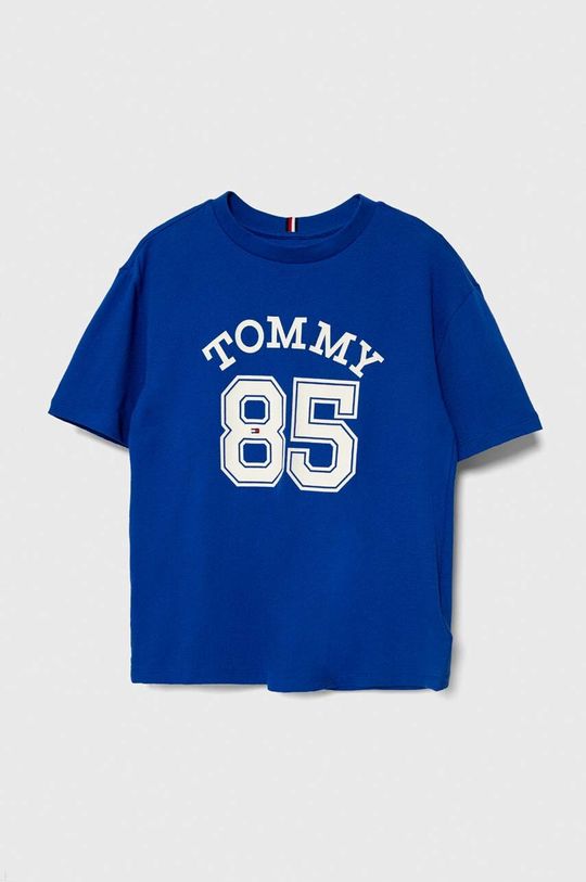Хлопковая футболка для детей Tommy Hilfiger, синий