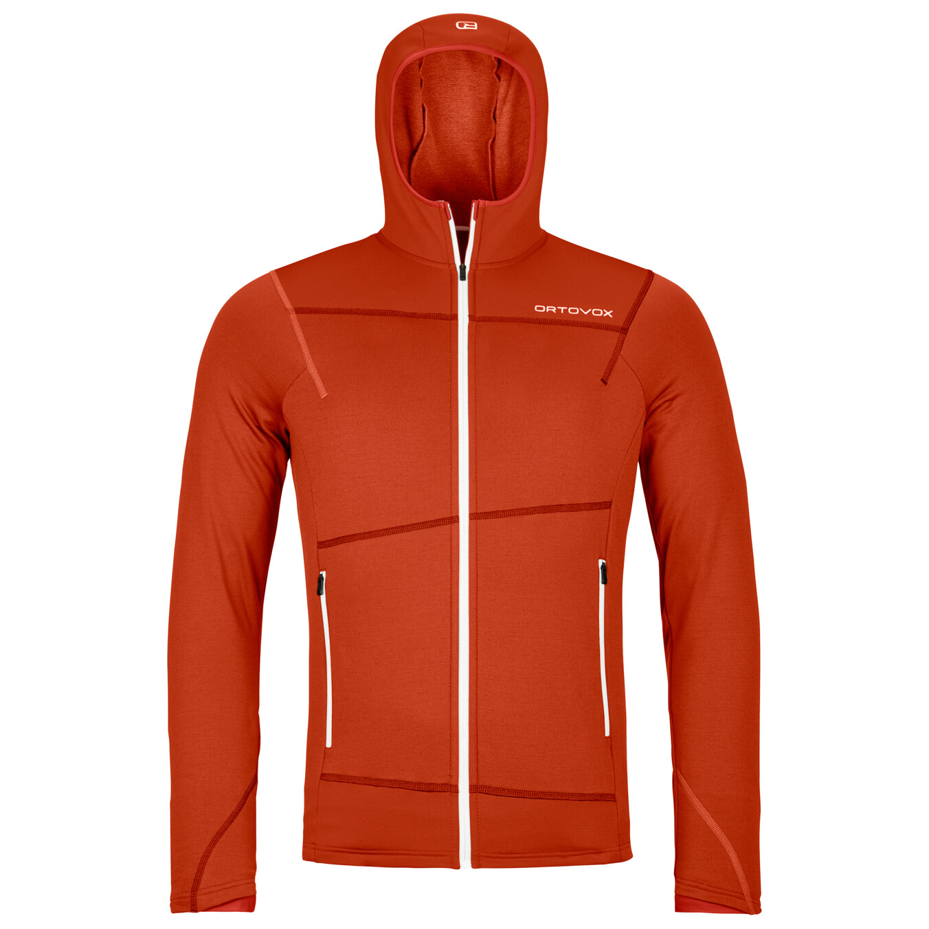 Флисовая жилетка Ortovox Fleece Light Hoody, цвет Clay Orange