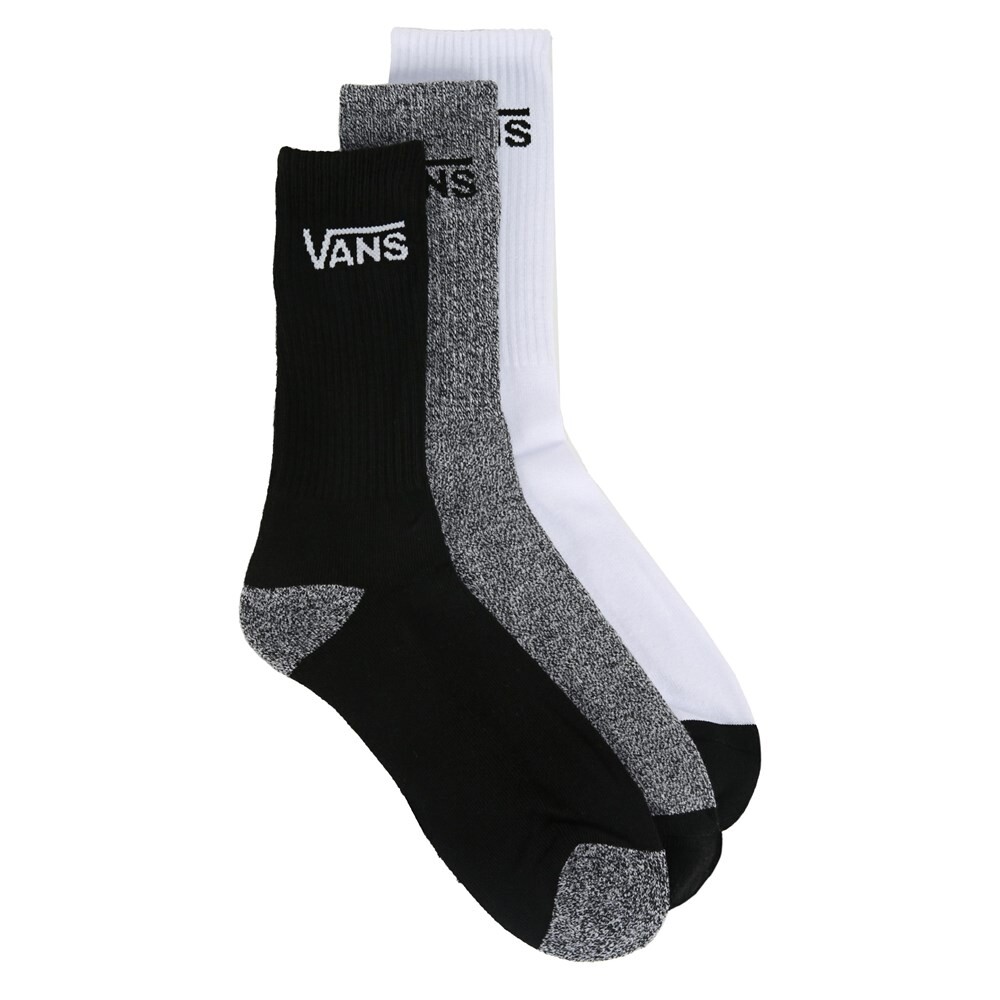 

Набор из 3 мужских носков для экипажа Vans, белый