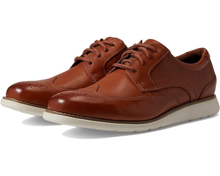 

Оксфорды Rockport Total Motion Craft Wing Tip, цвет Cognac