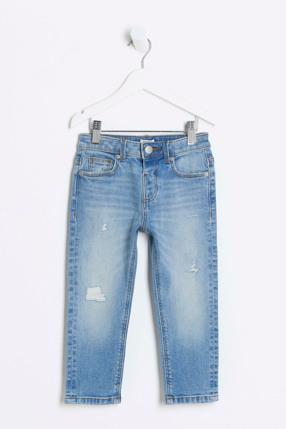 

Джинсы скинни для мальчиков River Island, синий