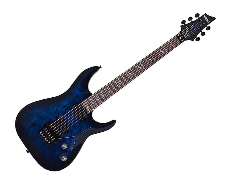 

Электрогитара Schecter Omen Elite-6 FR Electric Guitar - See Thru Blue Burst