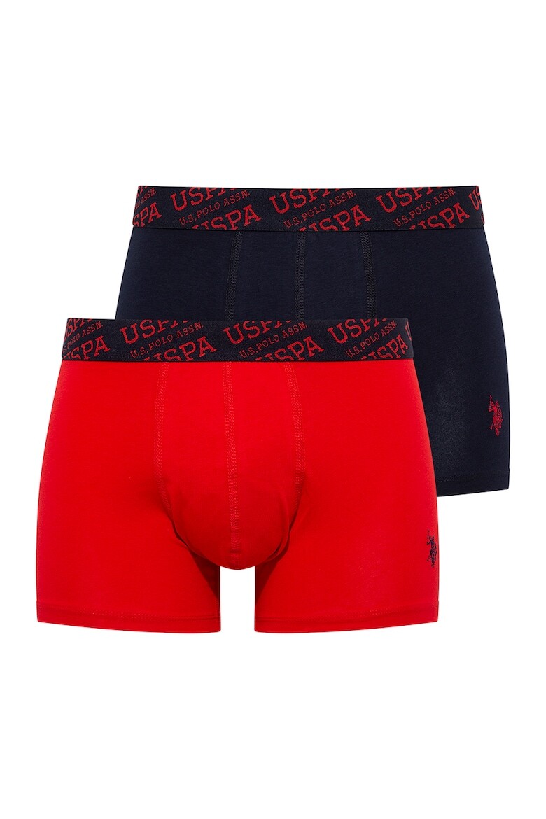 

Боксеры с логотипом, 2 пары U S Polo Assn , красный