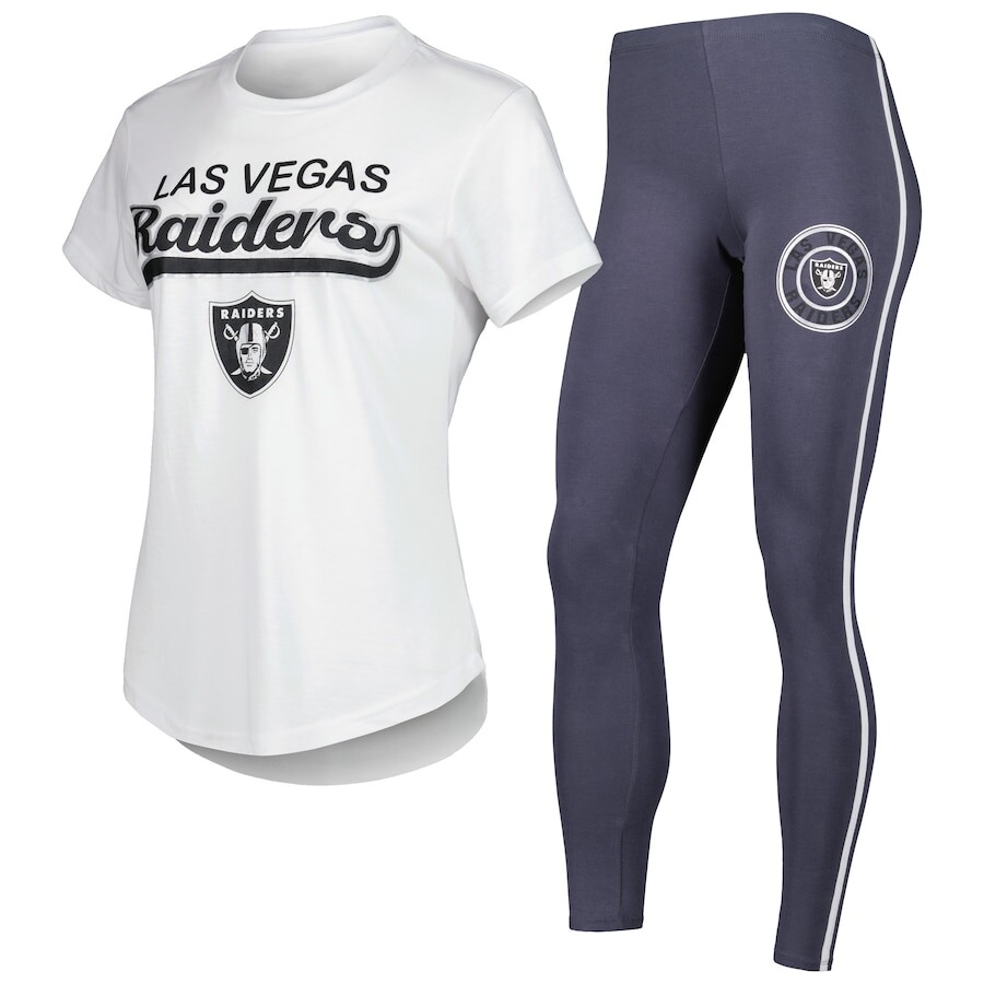 

Пижамный комплект Concepts Sport Las Vegas Raiders, белый