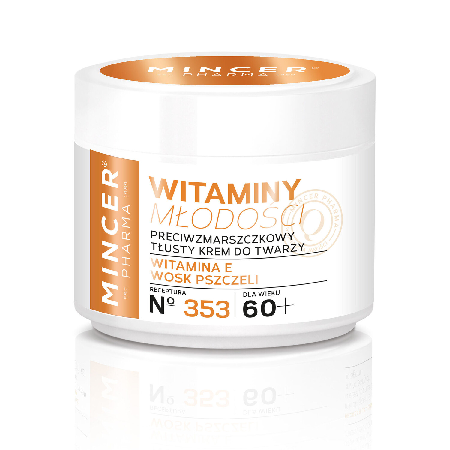 

Крем для лица от морщин 60+ Mincer Pharma Vitamins, 50 мл